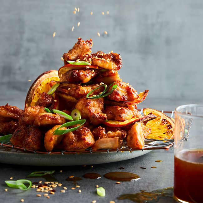 Caramelised Orange, Chilli & Sesame Chicken