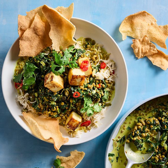 Indian-style Saag Tofu