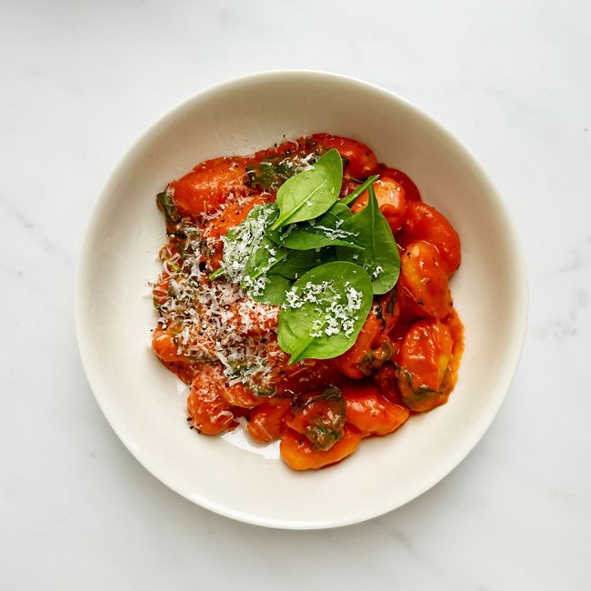 One-pan Creamy Tomato Gnocchi
