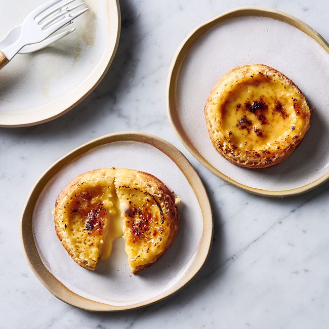 Air-fryer Crème Brûlée Crumpets