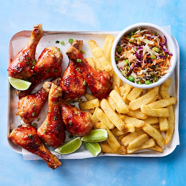 Char Siu Chicken & Chips
