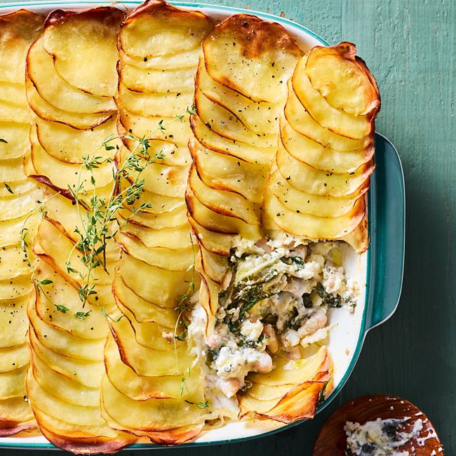 Crispy Potato & Pork Pie