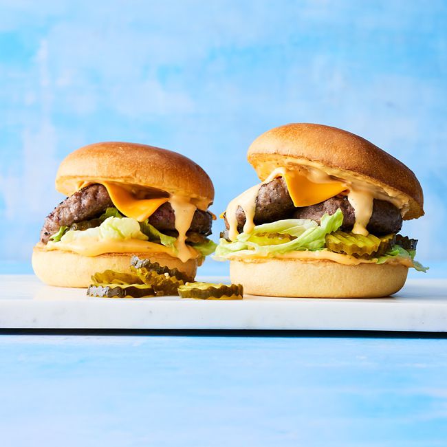 Double Beef Burgers with Special Sauce