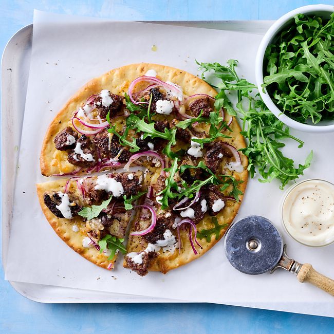 Gourmet Burger Pizzas