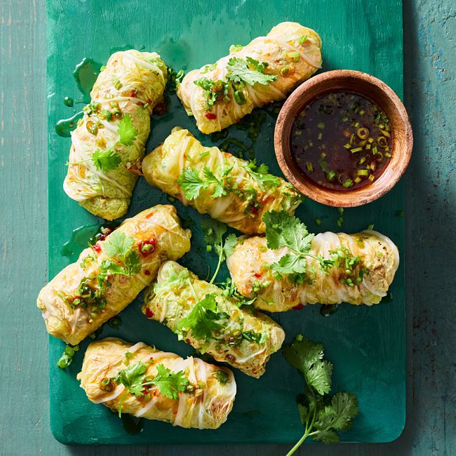 Japanese-style Pork & Cabbage Rolls