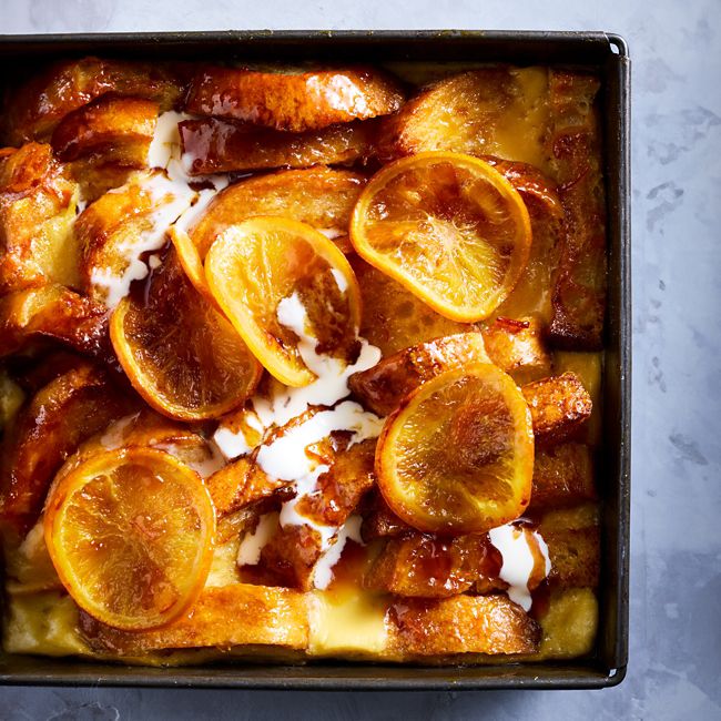 Marmalade Bread & Butter Pudding