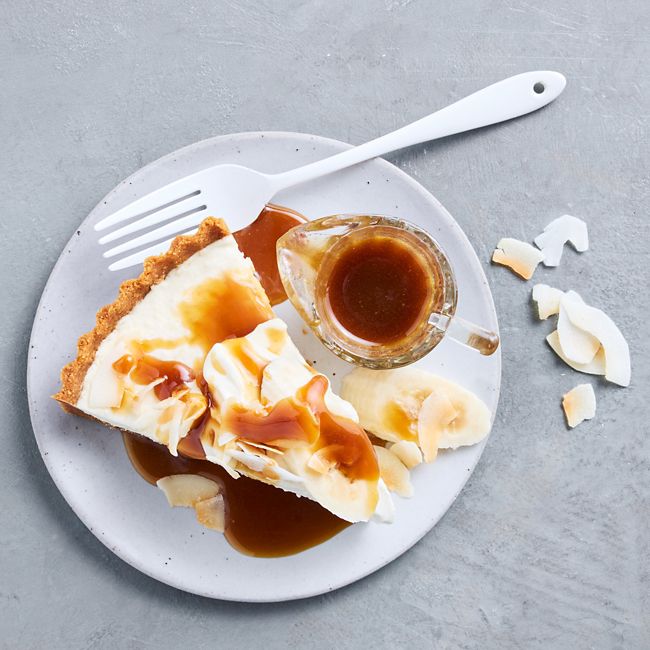 Miso Caramel & Banana Cream Pie