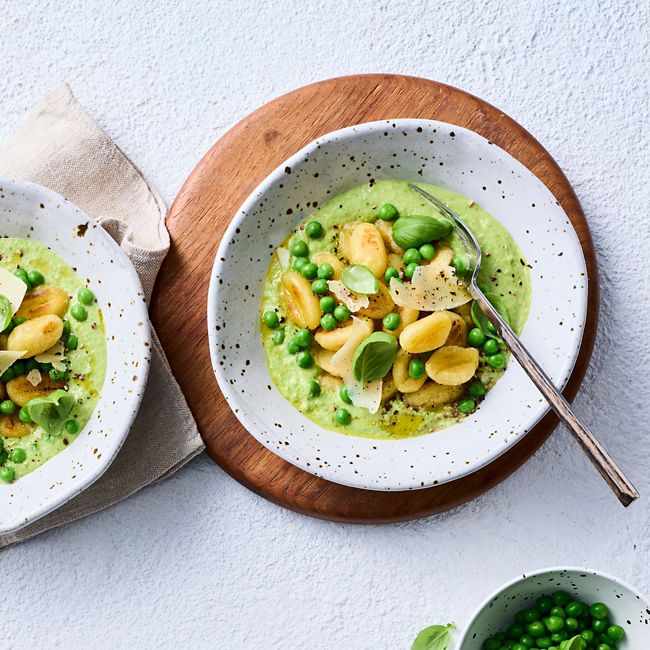 Pea & Parmesan Gnocchi