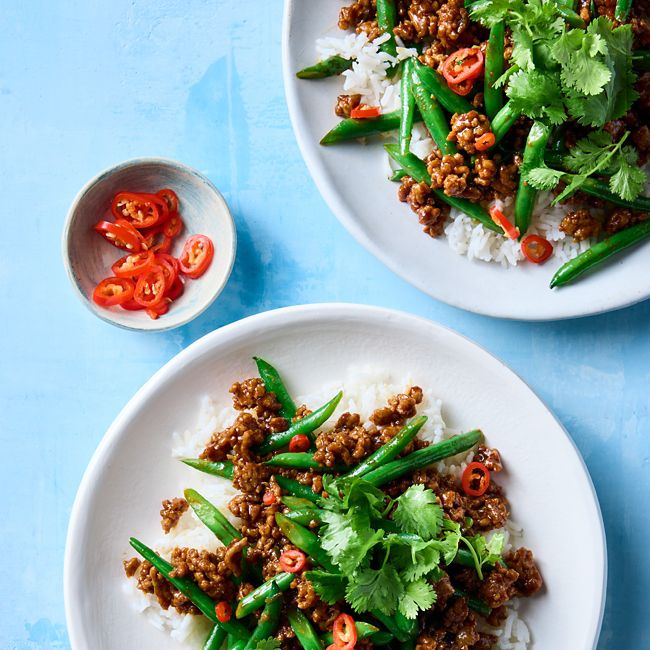 Chilli Pork & Bean Stir-fry