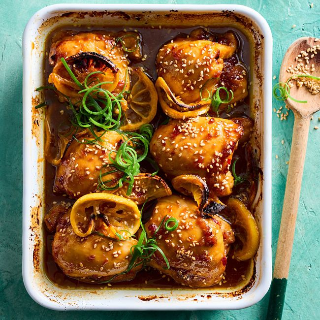 Easy Lemon Chicken Traybake