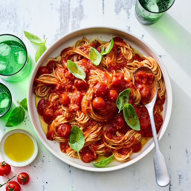 Cherry Tomato & Olive Oil Pasta Platter