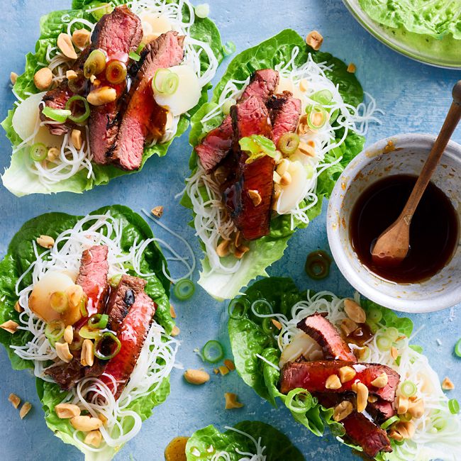 Healthier Korean Beef & Noodle Salad Cups