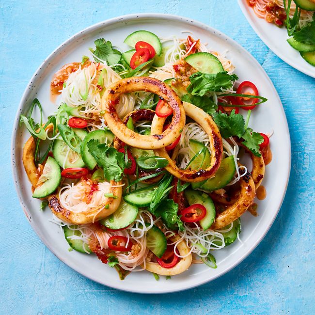 Healthier Thai-style Calamari Salad