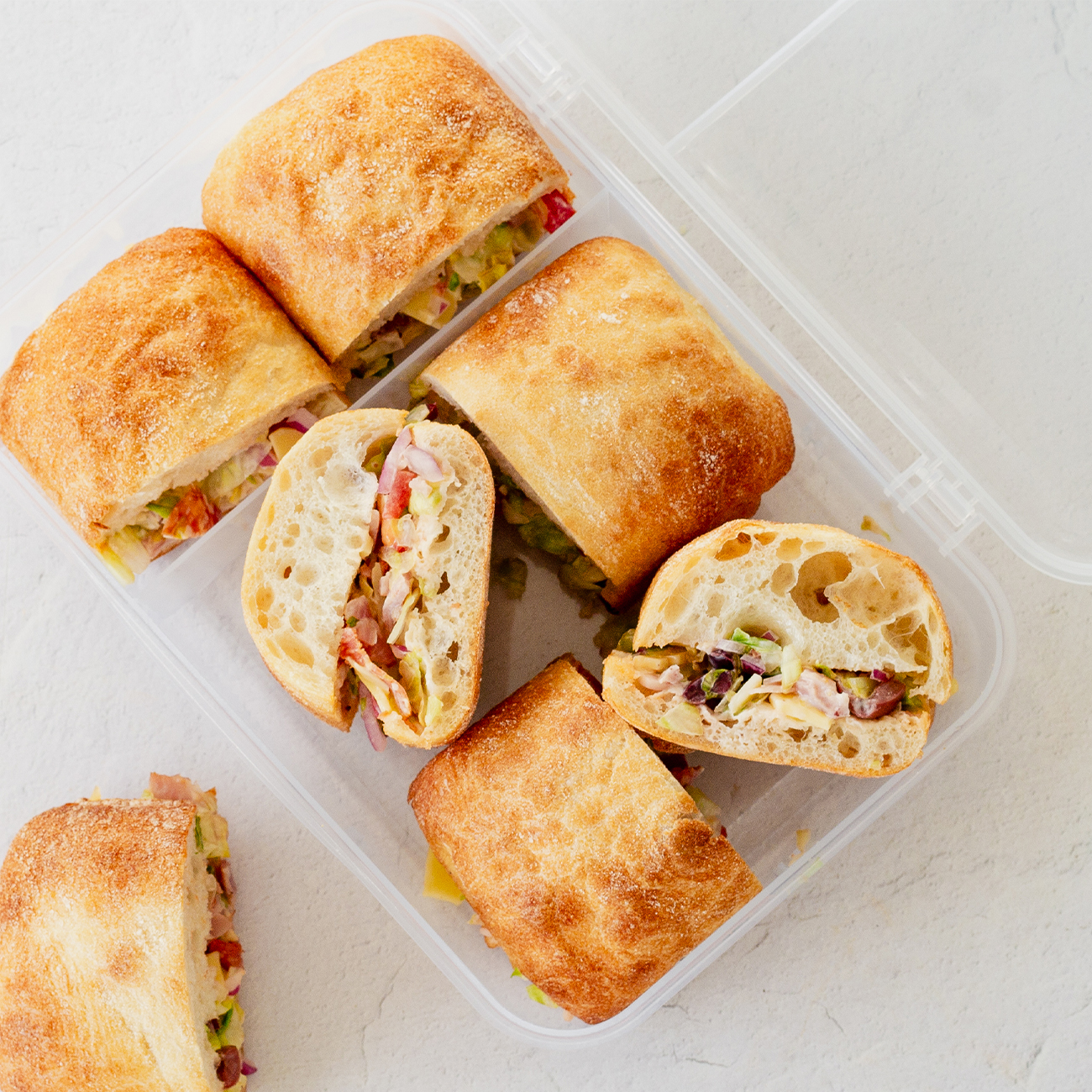 Chopped Italian sandwich
