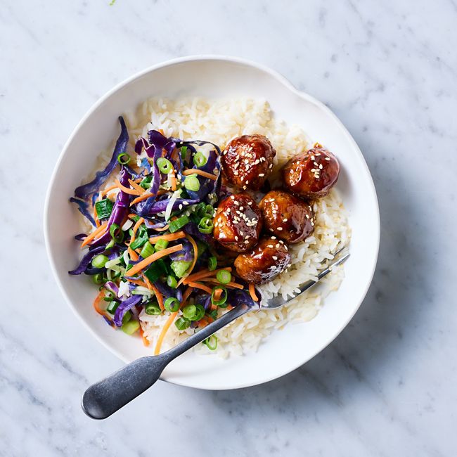 Sticky Honey-soy Meatballs