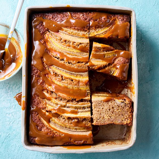 Banoffee Slab Pudding 