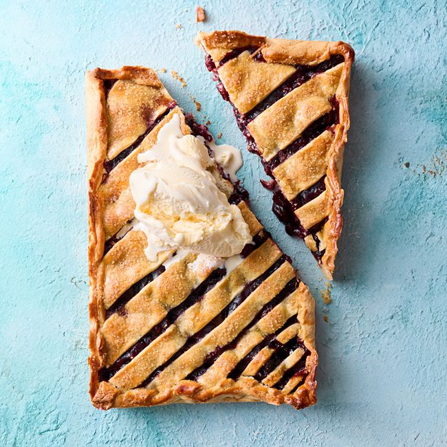 Cherry Slab Tart