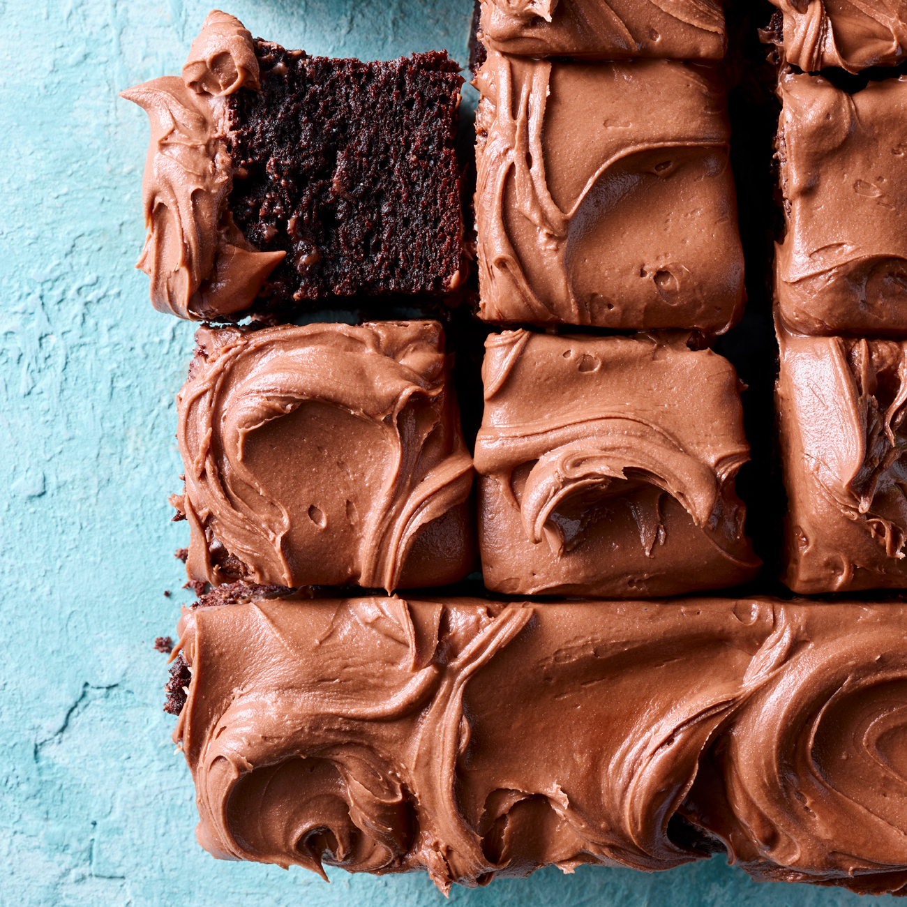 Chocolate Brownie Slab Cake