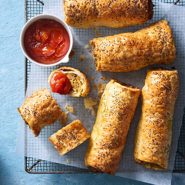 Moroccan-spiced Meatball Sausage Rolls