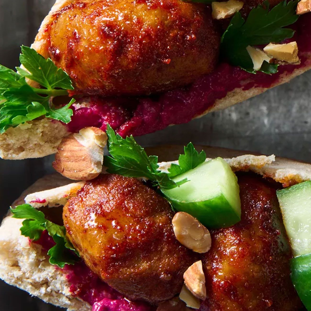 Paprika Meatball Pockets