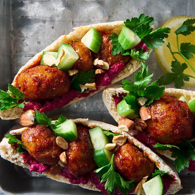 Paprika Meatball Pockets