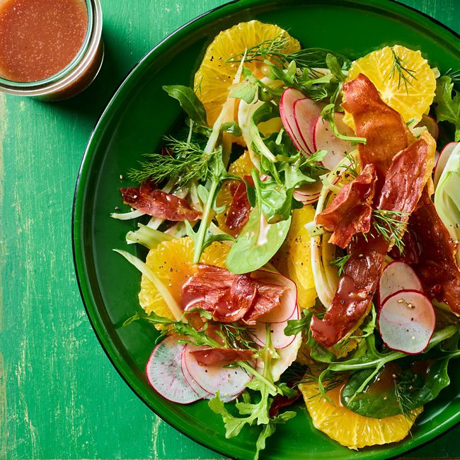 Raspberry & Orange Salad