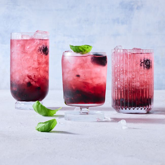 Blackberry Mojito Mocktail