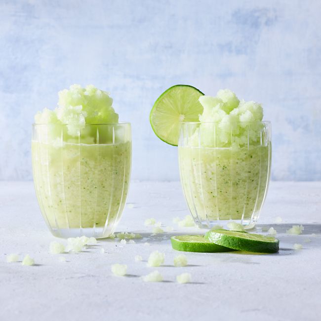 Honeydew, Lime & Honey Sherbet Punch