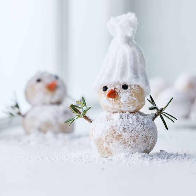 Snowman Cake Truffles