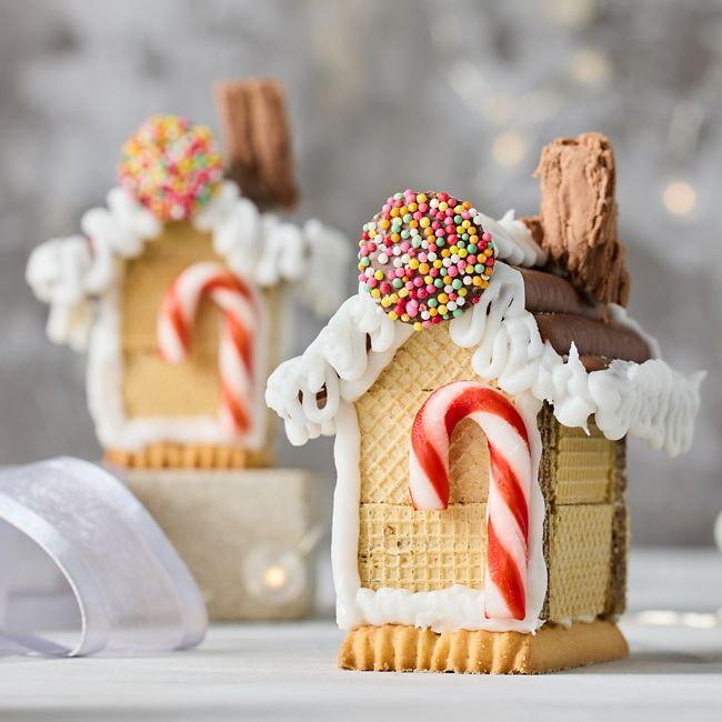 Mini Biscuit Houses