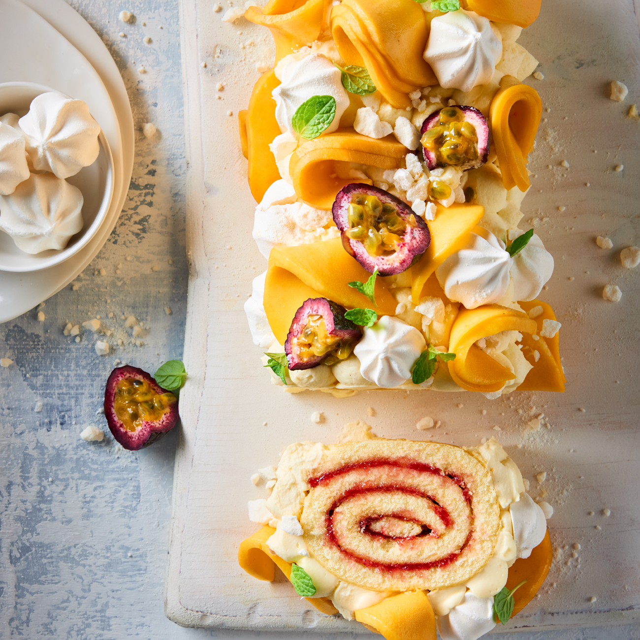 Passionfruit & Mango Roll