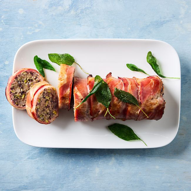 Rolled Pork & Pistachio Stuffing
