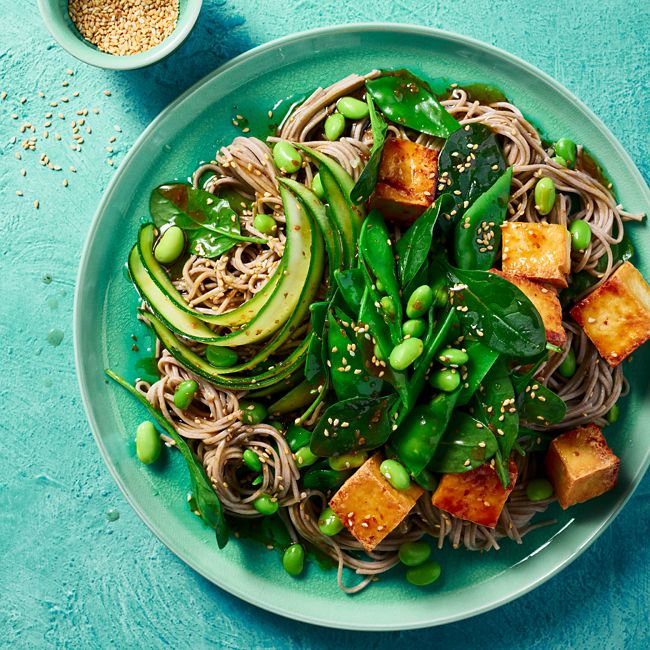 Soba Noodle & Edamame Salad