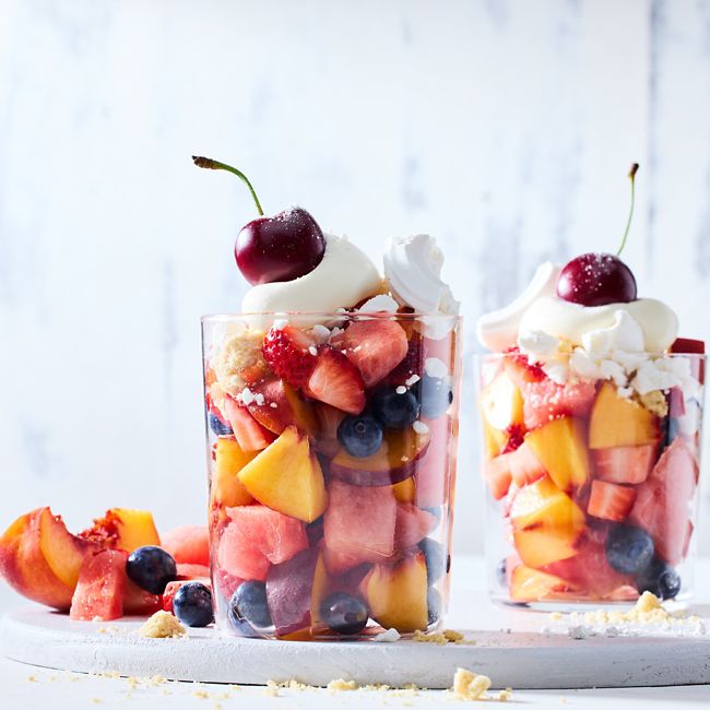 Summer Fruit Jumble Crumble