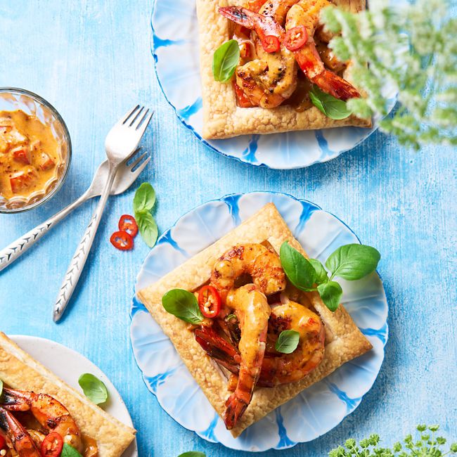 Thai Chilli Jam Prawn Vol Au Vents