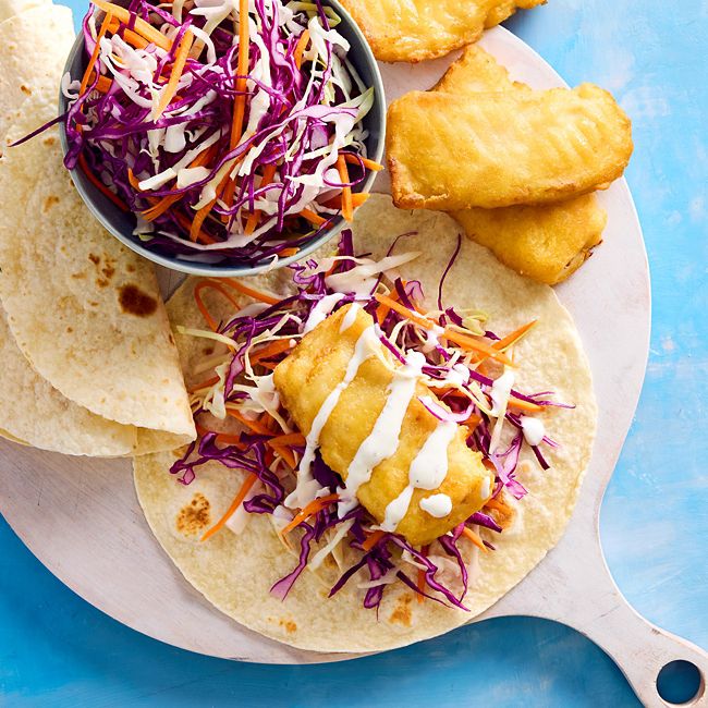 Fast fish wraps