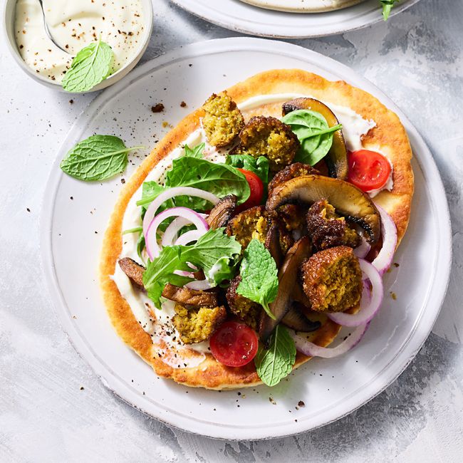 Falafel shawarma