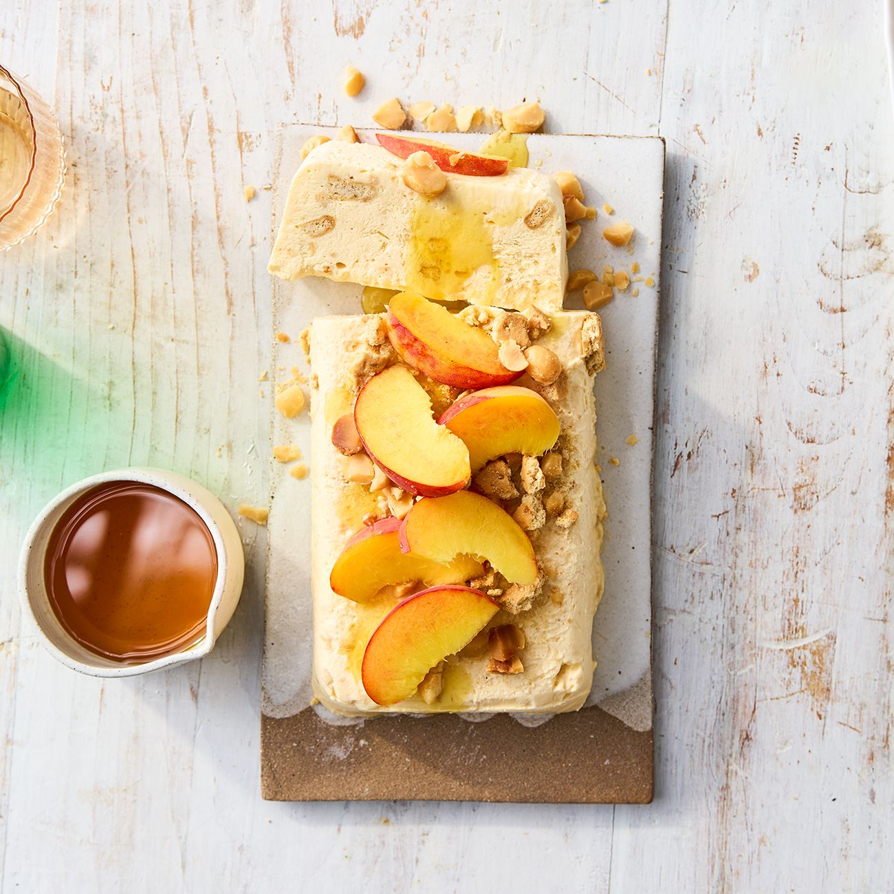 Golden syrup semifreddo