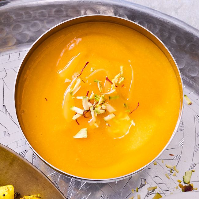 Gujarati-style aamras (Keri no ras)
