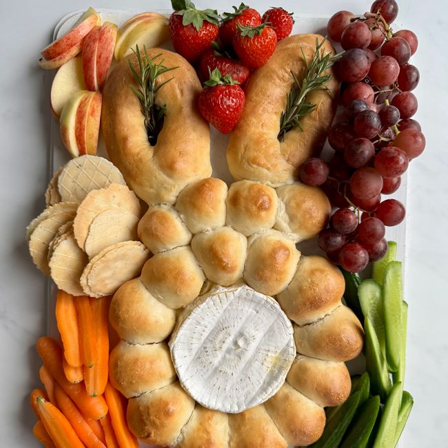 Bunny bread brie