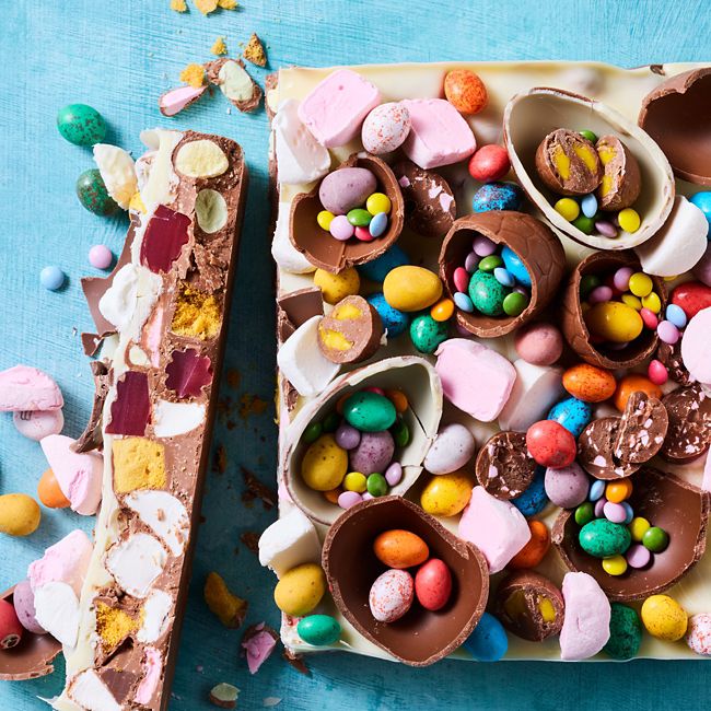 Easter egg rocky road