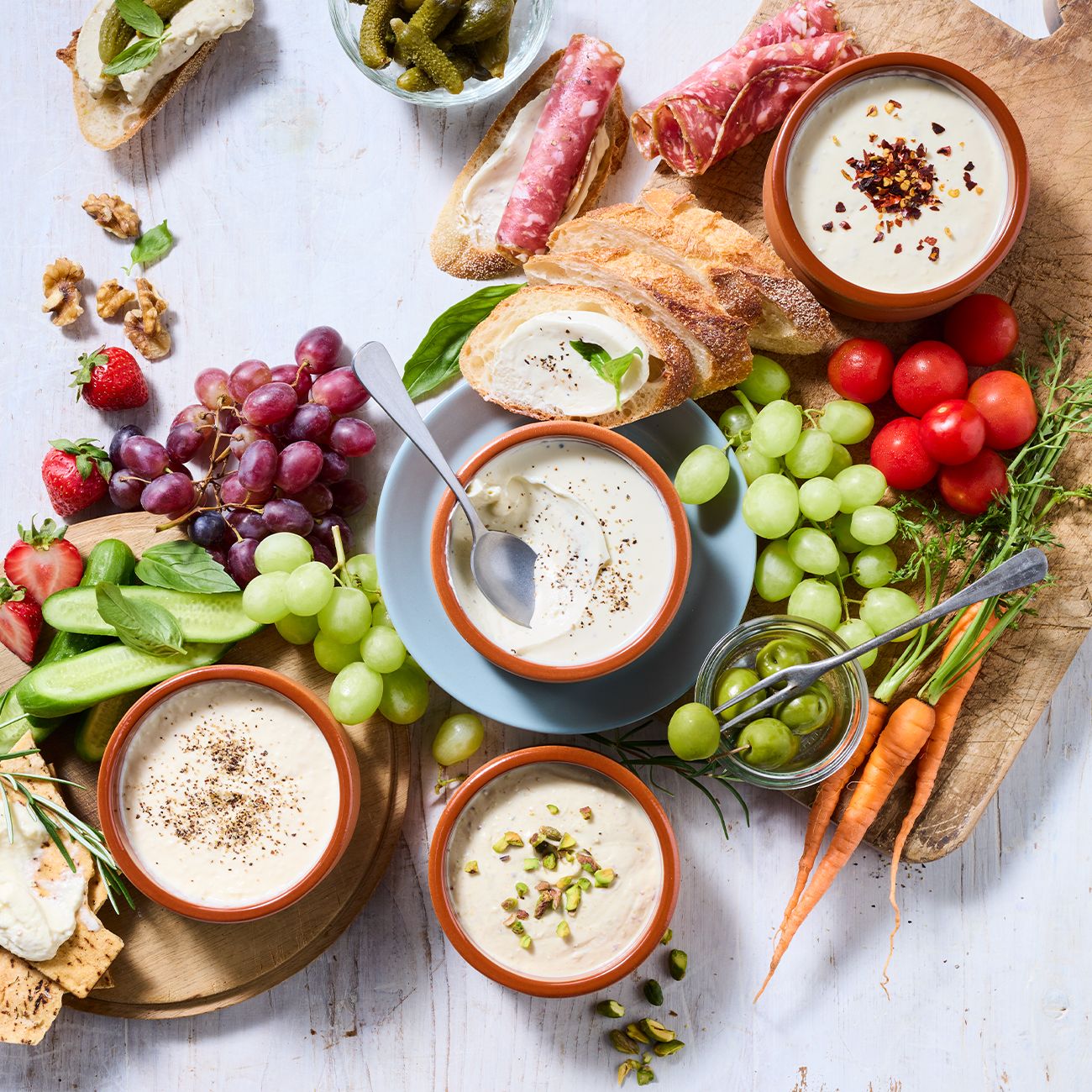 French-style charcuterie board