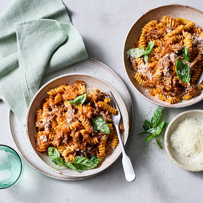 Beef ragu pasta