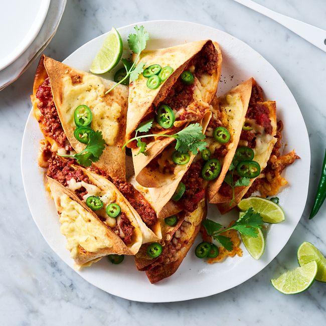 Taco mince pockets