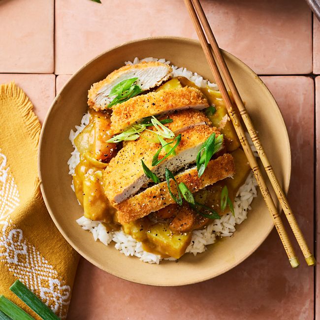 Chicken katsu curry