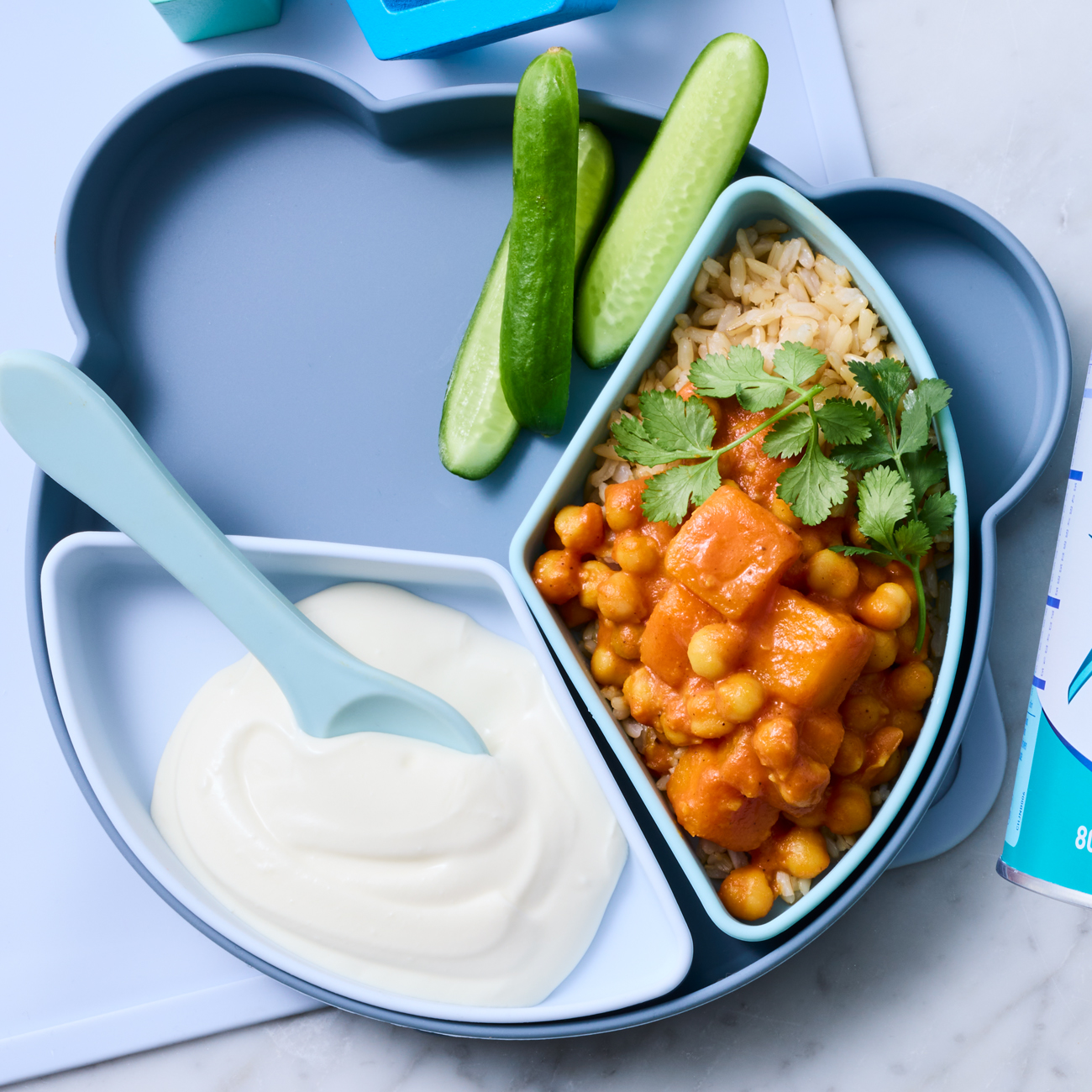 Pumpkin & chickpea curry