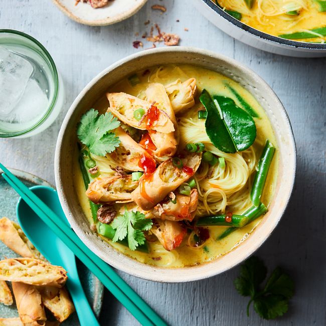 Spring roll soup