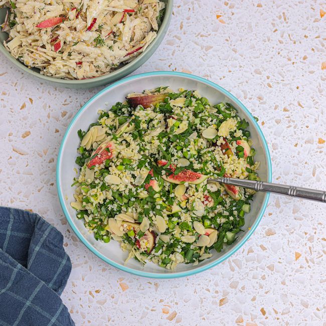 Fig & Almond Tabbouleh