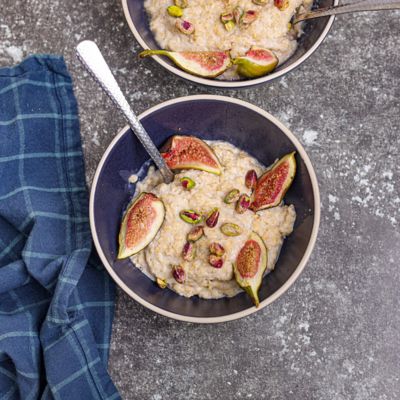 Fig, Honey & Pistachio Porridge