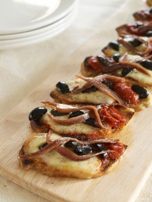 Anchovy & Olive Bruschetta